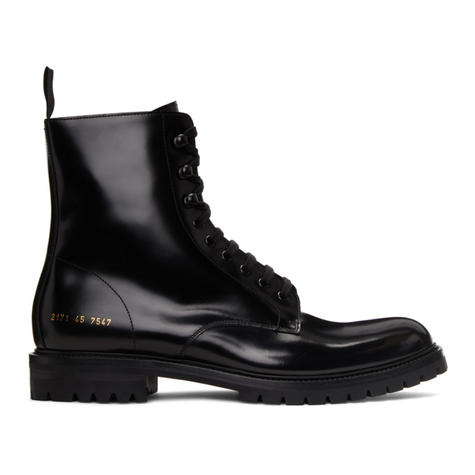 combat boots common projects