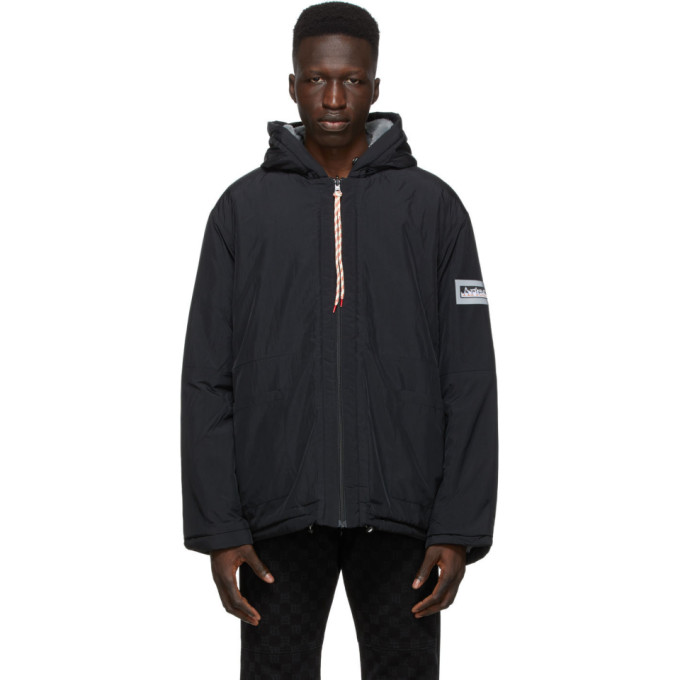 Aries Aries Black Reversible Furry Parka