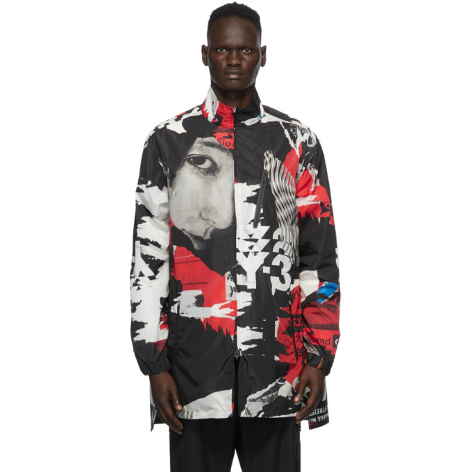 Y-3 Y-3 Multicolor CH1 Allover Print Long Jacket
