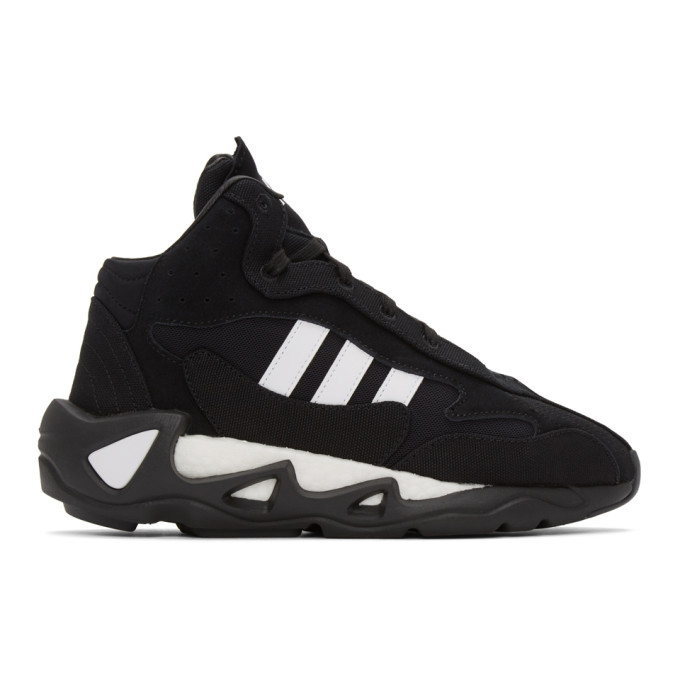 Y-3 Black and White FYW S-97 II Sneakers