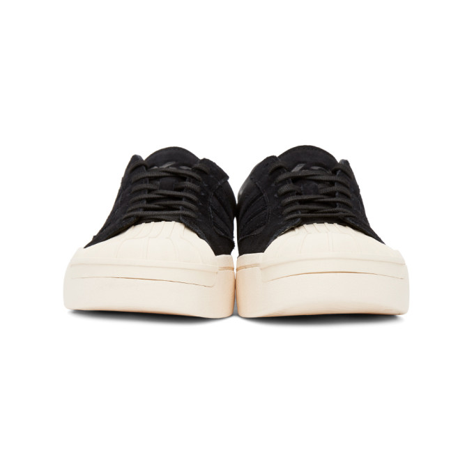 Y-3 Y-3 BLACK SUEDE YOHJI STAR SNEAKERS