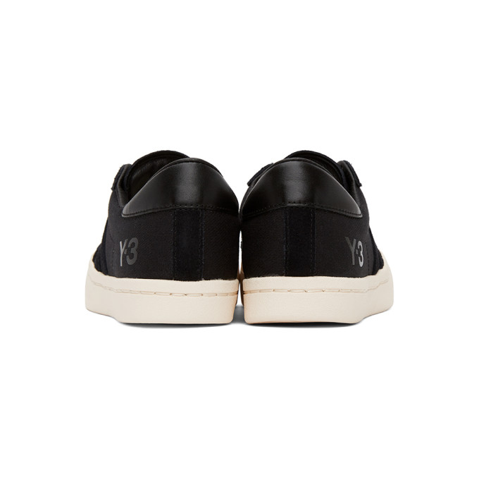 Y-3 Y-3 BLACK SUEDE YOHJI STAR SNEAKERS