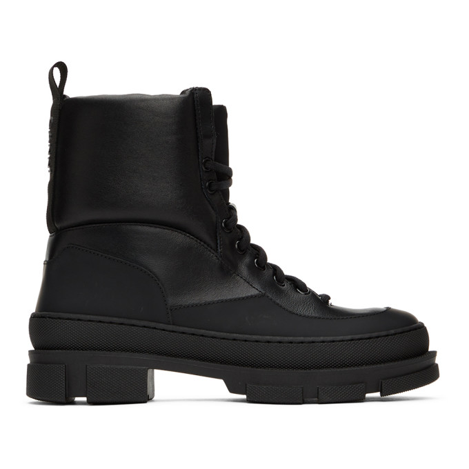 GANNI Black Hiking Boots