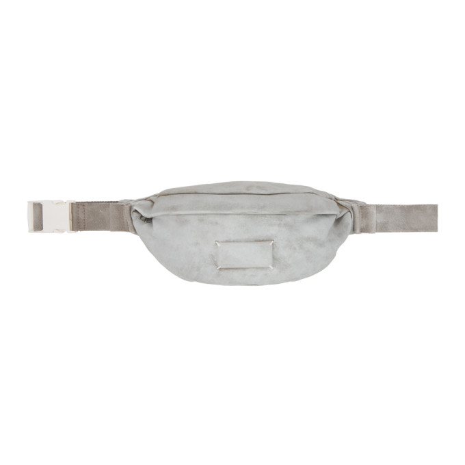 Maison Margiela Grey Faux-Suede Belt Bag