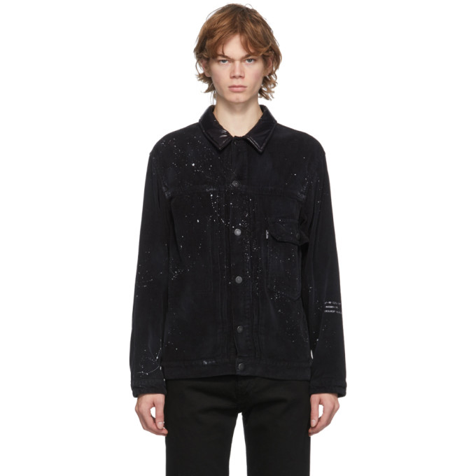Moncler Genius Moncler Genius 7 Moncler Fragment Hiroshi Fujiwara Black Graphic Jacket