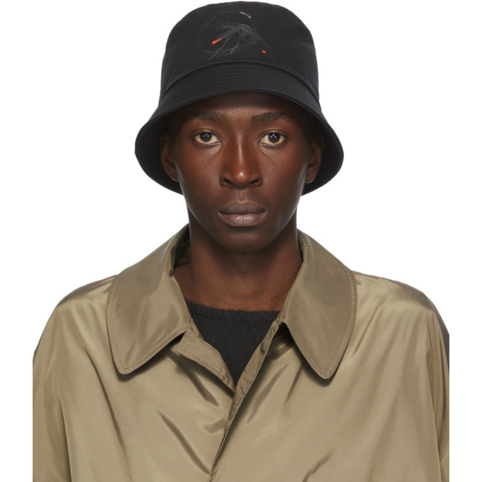 Random Identities Black Canvas Bucket 