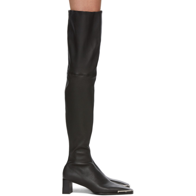 Alexander Wang Black Over-The-Knee Mascha Tall Boots