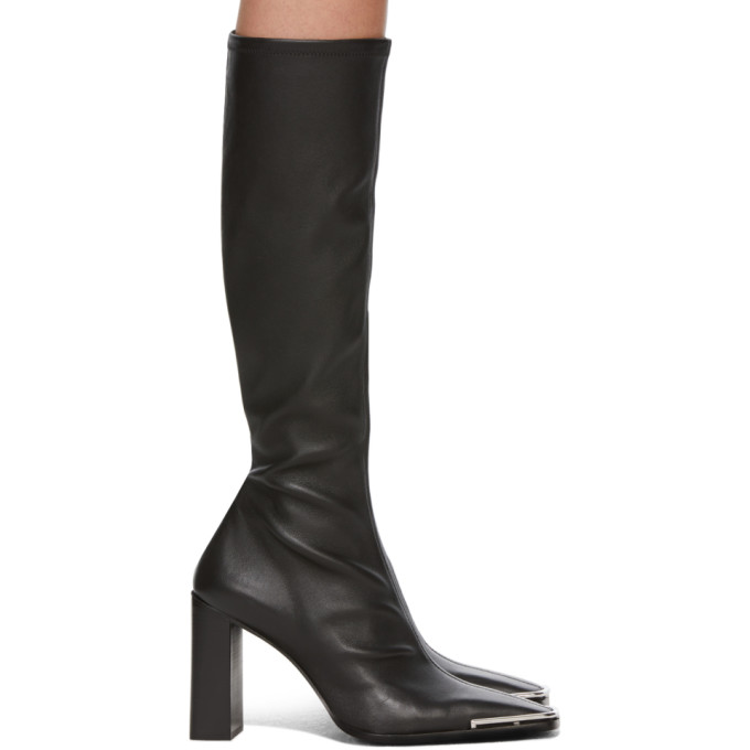 Alexander Wang Black Mascha Tall Boots