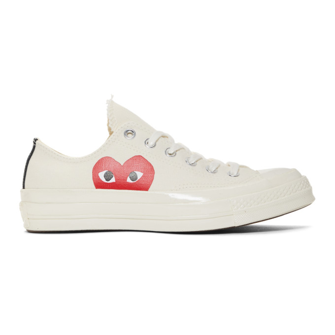 comme des garcons off white converse