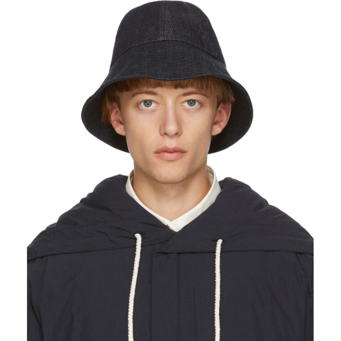 Jil Sander Indigo Denim Hat