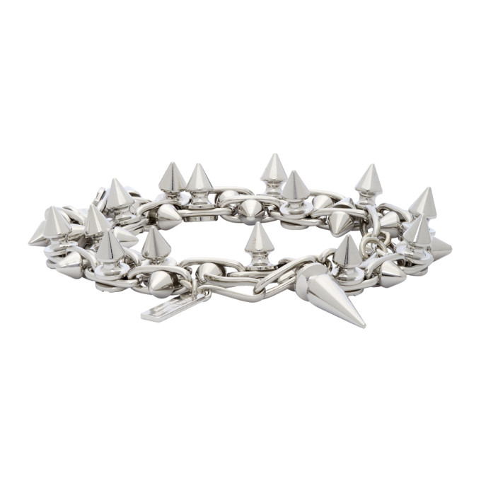 JUNYA WATANABE JUNYA WATANABE SILVER STUD WRAP BRACELET