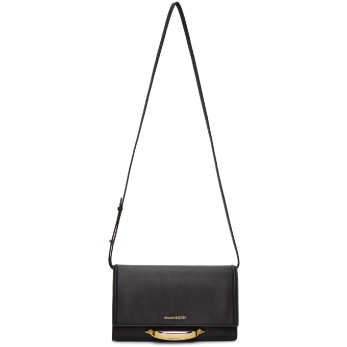 Alexander McQueen Black Small Story Bag