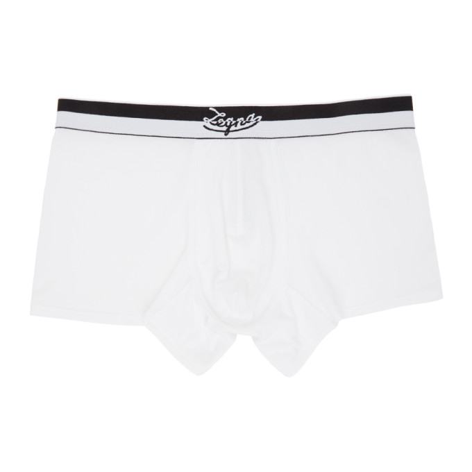 Ermenegildo Zegna White New Micromodal Boxers