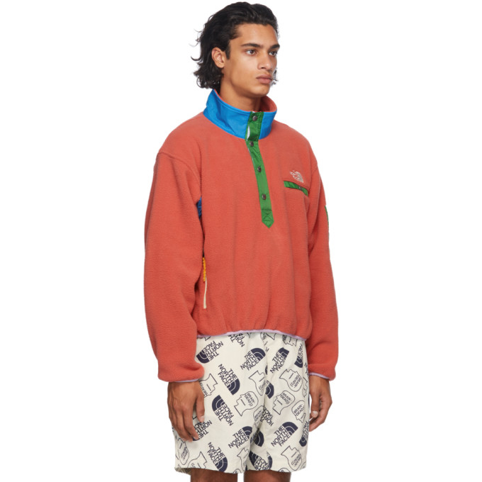 Brain Dead Red The North Face Edition Fleece Pullover ...