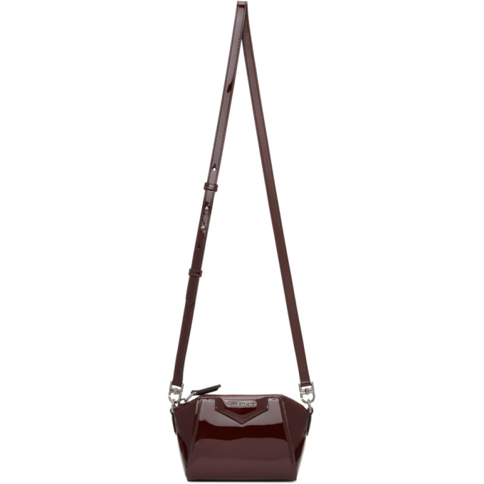 Givenchy Burgundy Nano Antigona Bag