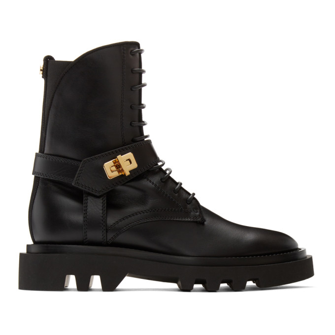 Givenchy Black Eden Ankle Boots