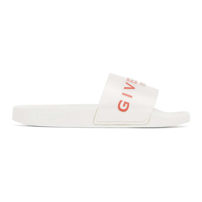 white givenchy slides