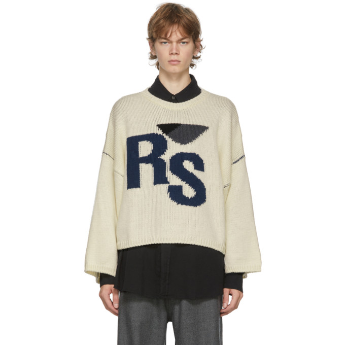 raf simons oversized knit