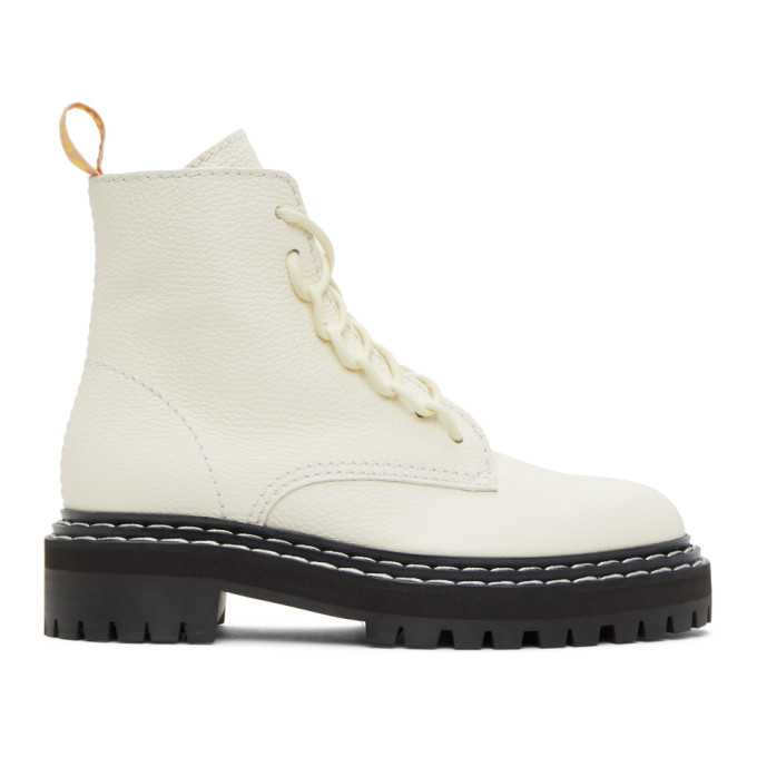 white round toe boots