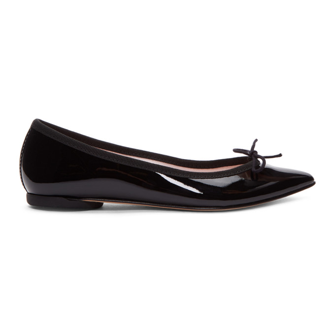 Repetto Black Patent Cendrillon 