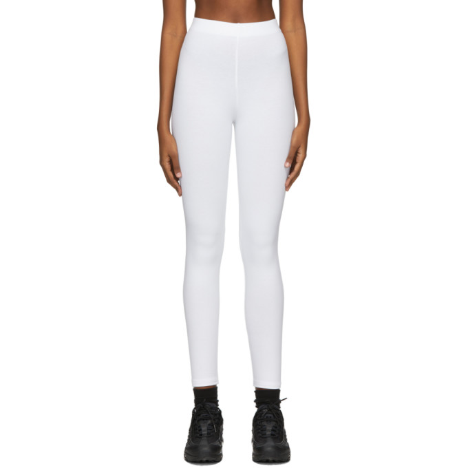 Gil Rodriguez White Benton High-Waist Leggings