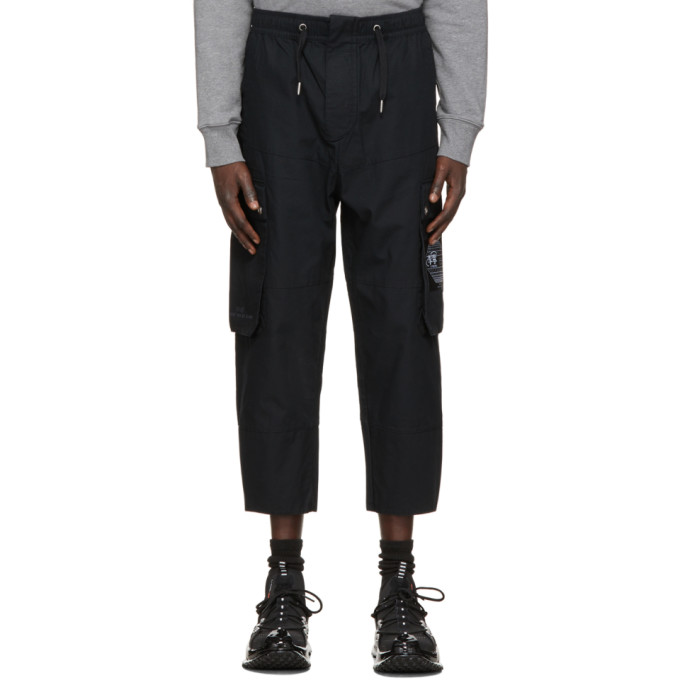 Li-Ning Black Loose Cargo Pants