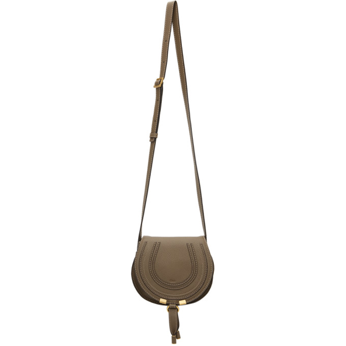 Chloe Khaki Mini Marcie Bag