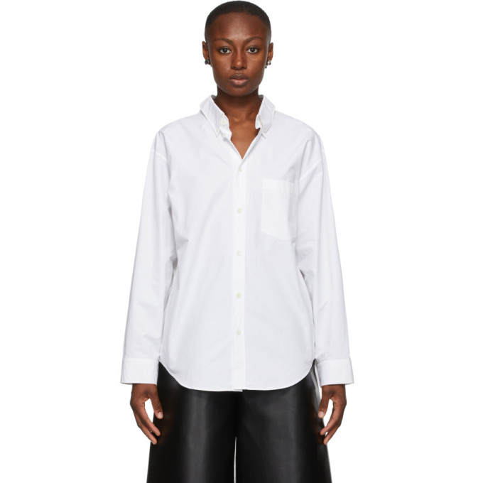 Balenciaga White Double Front Shirt