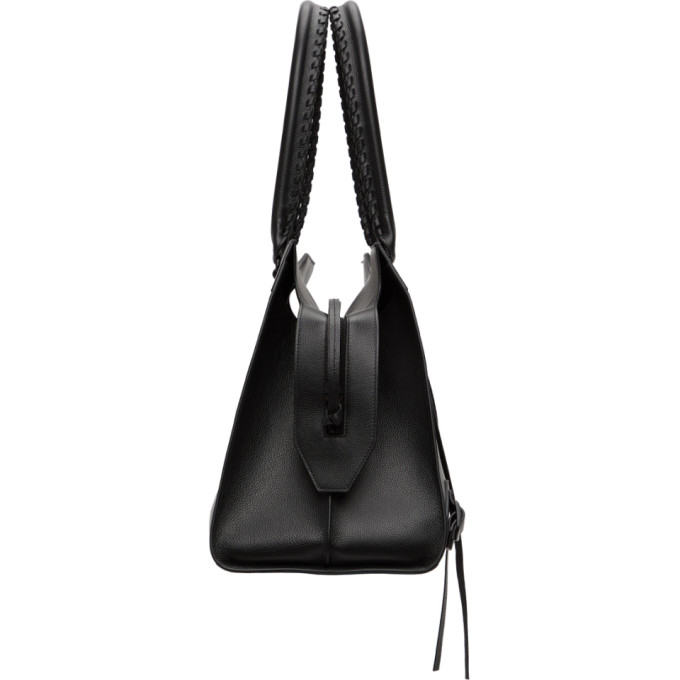 BALENCIAGA BALENCIAGA BLACK LARGE NEO CLASSIC TOP HANDLE BAG