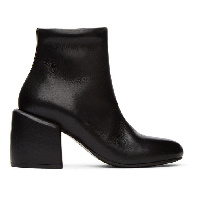 Marsell Black Tondino Ankle Boots