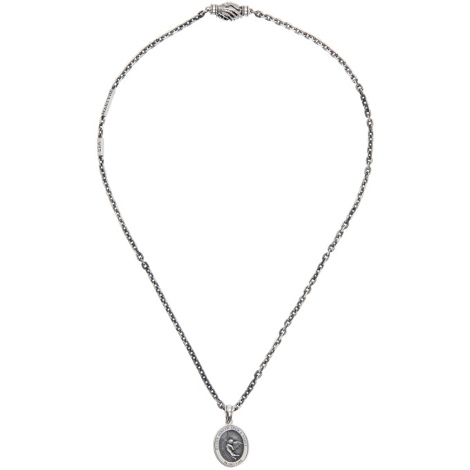 Martyre Silver Small Sinner Necklace | ModeSens