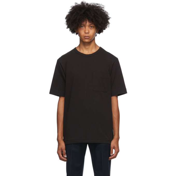 Dries Van Noten Black Thick T-Shirt