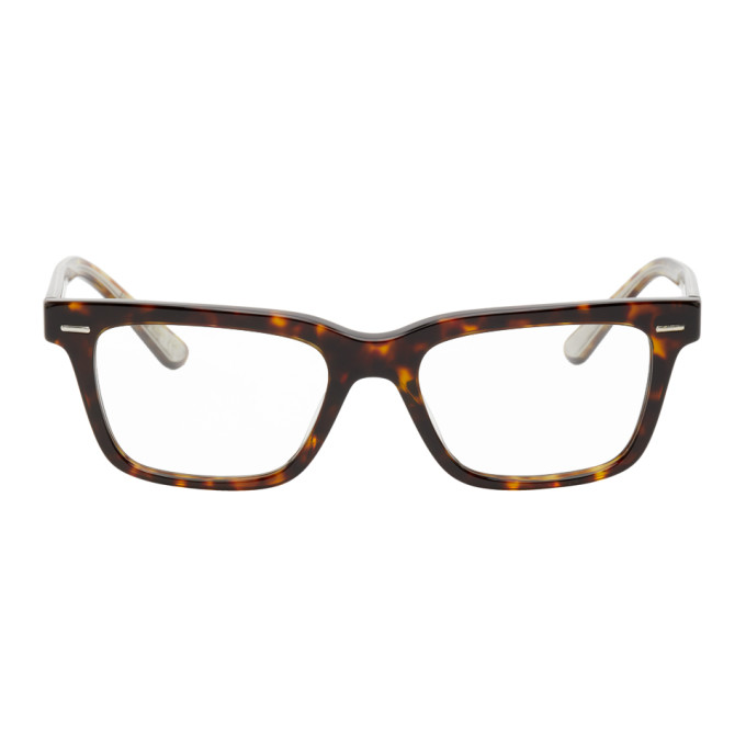 The Row Brown Square Glasses