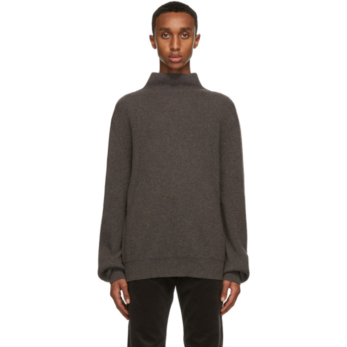 The Row Brown Daniel Sweater