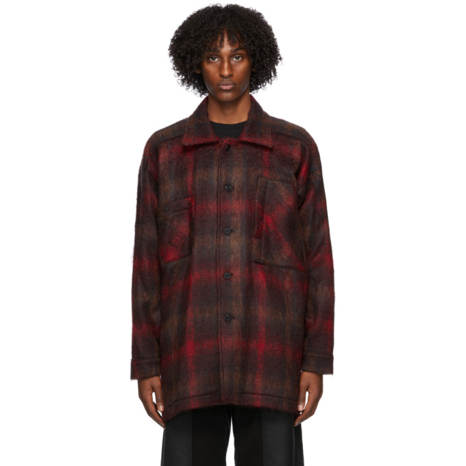 Nicholas Daley Nicholas Daley Red Smock Jacket