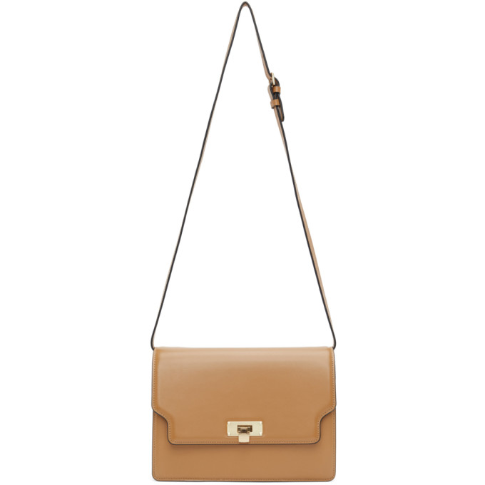 MARGE SHERWOOD MARGE SHERWOOD TAN MORE BRICK SHOULDER BAG