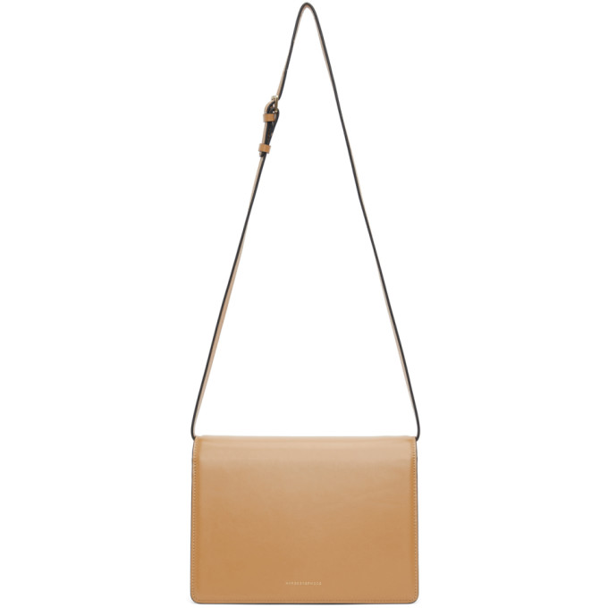 MARGE SHERWOOD MARGE SHERWOOD TAN MORE BRICK SHOULDER BAG