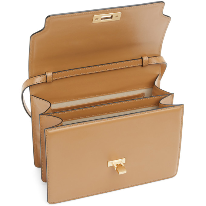 MARGE SHERWOOD MARGE SHERWOOD TAN MORE BRICK SHOULDER BAG