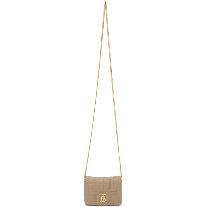 Burberry Tan Square Mini Lola Bag