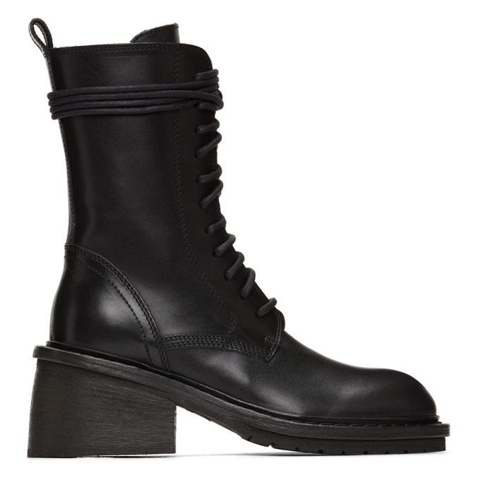 ann demeulemeester combat boots