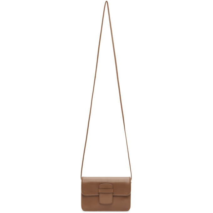 Marni Beige Half-Shiny Severine Crossbody Bag