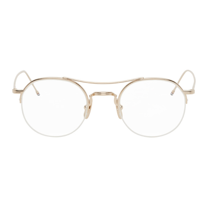 Thom Browne Gold TB903 Glasses