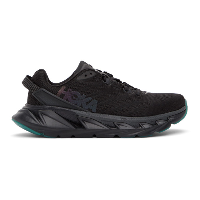 Click to view more detailed imagery on our partner's website Hoka One One Black Elevon 2 Sneakers