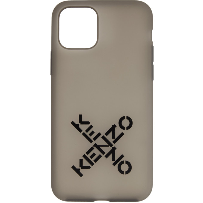 Click to view more detailed imagery on our partner's website Kenzo Black Sport Logo Iphone 11 Pro Case In 99 - Black
