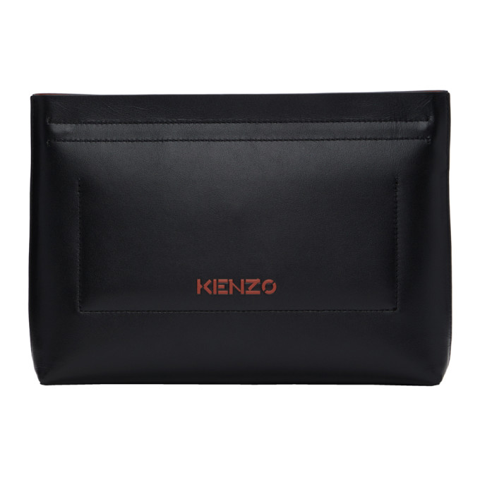 KENZO KENZO BLACK CADET CLUTCH