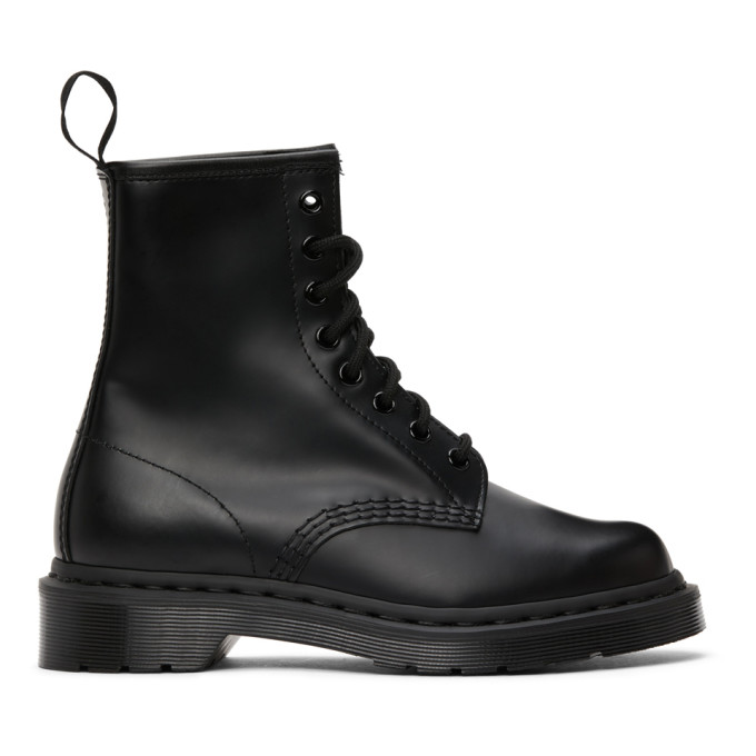 Dr. Martens Black Mono 1460 Boots