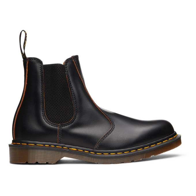 Dr. Martens Bottes chelsea 'Made In England' 2976 noires - 25747001