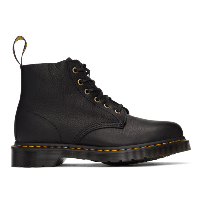 Dr. Martens Black 101 Unbound Ambassador Lace-Up Boots