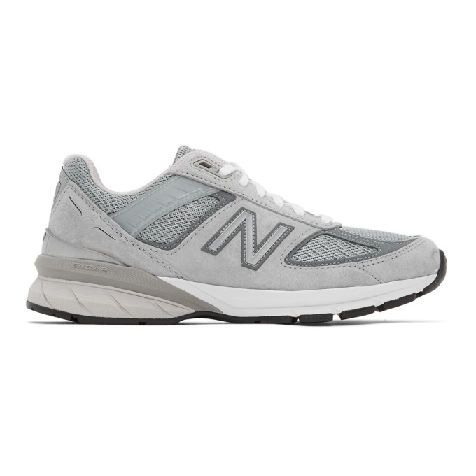 New Balance Grey Made In US 990 v5 Sneakers