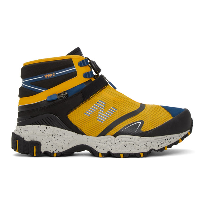 New Balance Yellow and Blue TDS Niobium Concept 1 Modular Sneakers - MSNB1YL